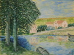Provence - Öl auf Leinwand - 30x40 cm