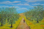 Jakobsweg II - Öl auf Leinwand - 40x60 cm