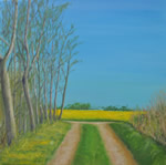 Wackerballig III - Öl auf Leinwand - 50x50 cm