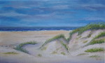 Dünen am Nordseestrand - Öl auf Leinwand - 40x50 cm