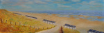 Dünen am Nordseestrand - Öl auf Leinwand - 40x120 cm