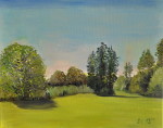 Ottersberger Garten - Öl auf Leinwand - 40x50 cm